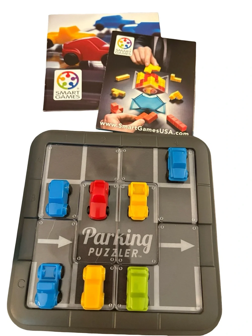 SmartGames Parking Puzzler Logic Puzzle Game with 60 Traffic Challenges Age 6+